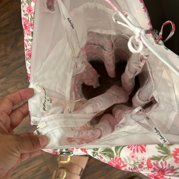 NWT For Love & Lemons Rosalyn Mini Dress - Picture 4 of 7